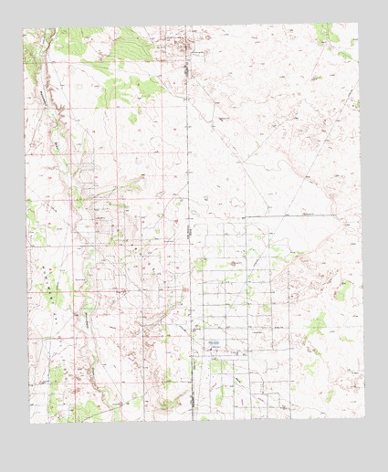 Jal NE, TX USGS Topographic Map