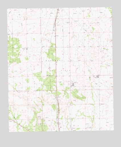 Jal NW, NM USGS Topographic Map