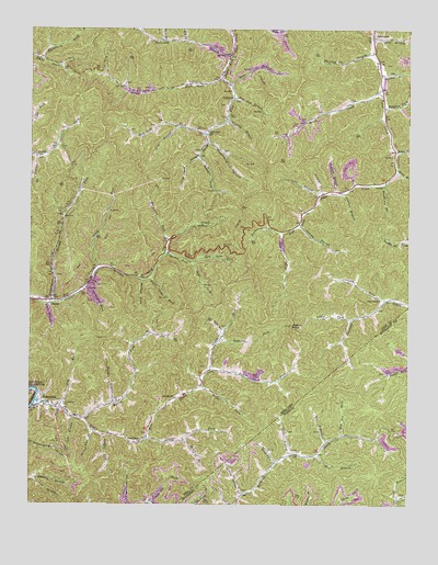 Jamboree, KY USGS Topographic Map