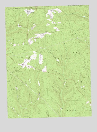 James City, PA USGS Topographic Map