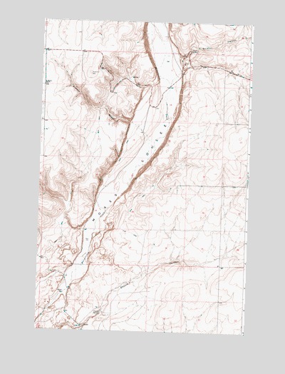 Jameson Lake SW, WA USGS Topographic Map