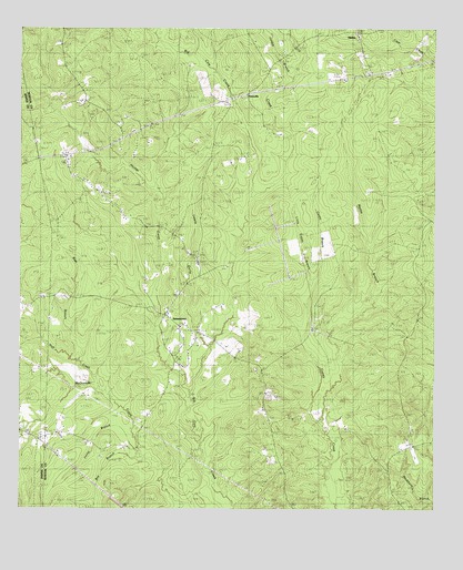 Jamestown, TX USGS Topographic Map