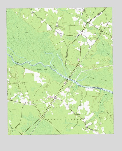 Jamestown, SC USGS Topographic Map