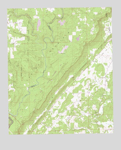 Jamestown, AL USGS Topographic Map