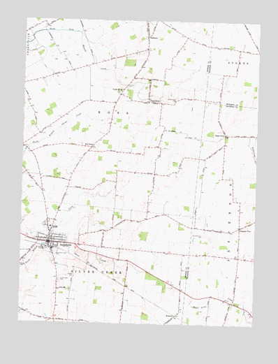 Jamestown, OH USGS Topographic Map