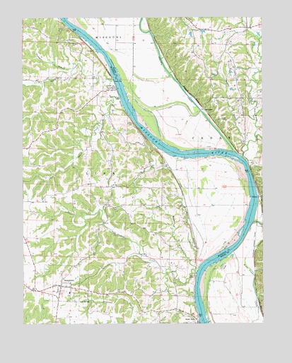 Jamestown, MO USGS Topographic Map
