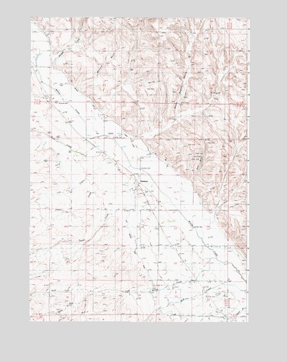 Jamieson, OR USGS Topographic Map