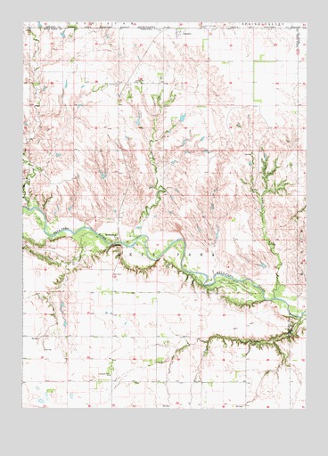 Jamison, NE USGS Topographic Map