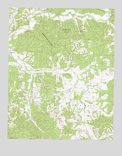Jane, MO USGS Topographic Map