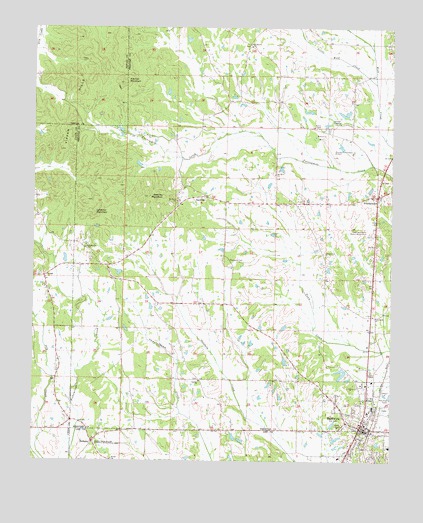 Baldwyn, MS USGS Topographic Map