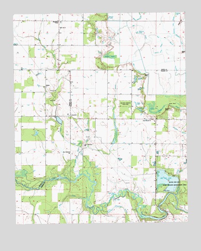 Jasmine, AR USGS Topographic Map