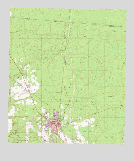Jasper, FL USGS Topographic Map