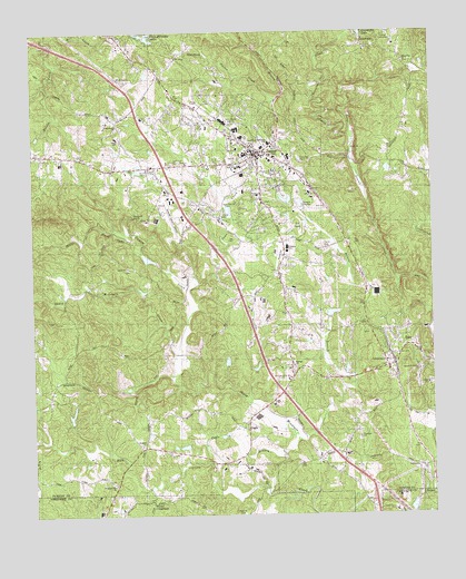 Jasper, GA USGS Topographic Map