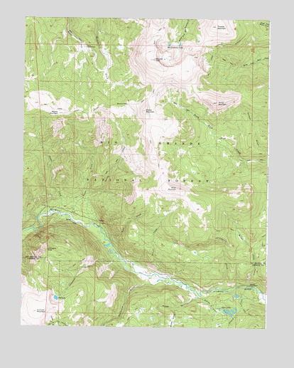 Jasper, CO USGS Topographic Map
