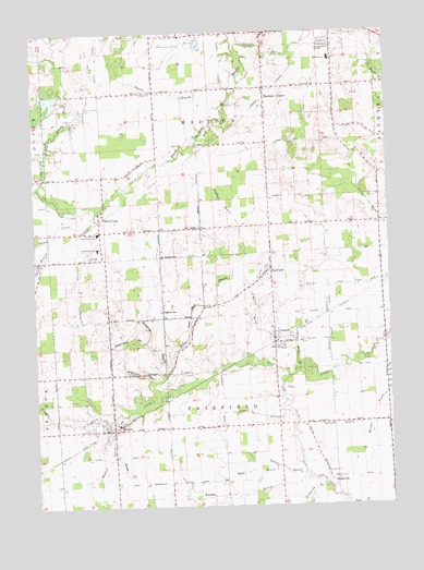 Jasper, MI USGS Topographic Map
