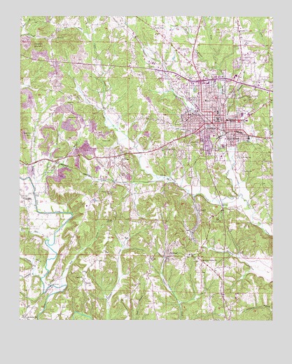 Jasper, AL USGS Topographic Map