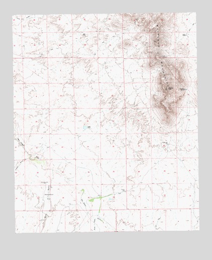 Javelina Peak, AZ USGS Topographic Map