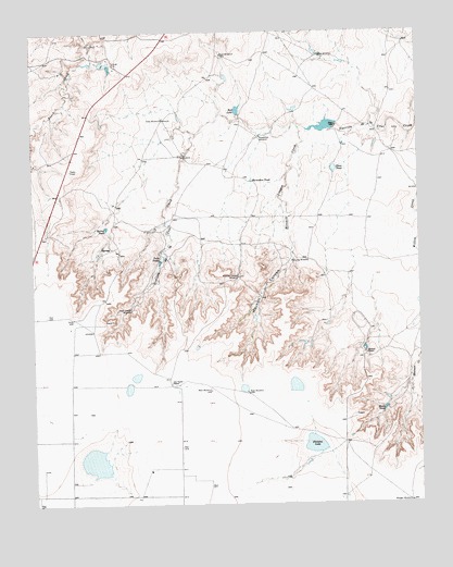 Jay Taylor Ranch, TX USGS Topographic Map