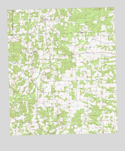 Jayess, MS USGS Topographic Map