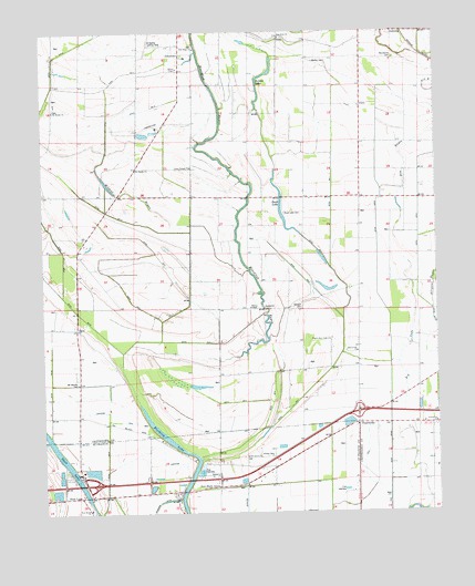 Jeanette, AR USGS Topographic Map