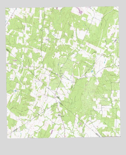 Jeddo, TX USGS Topographic Map