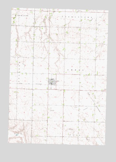 Jeffers, MN USGS Topographic Map