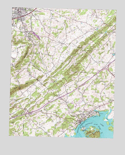 Jefferson City, TN USGS Topographic Map