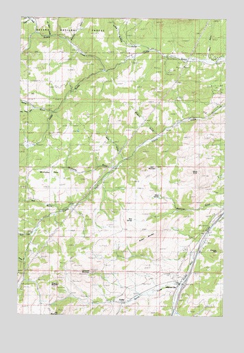 Jefferson City, MT USGS Topographic Map