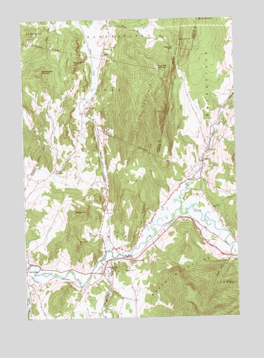 Jeffersonville, VT USGS Topographic Map