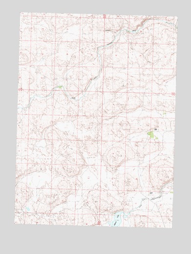Jefford Lake, NE USGS Topographic Map