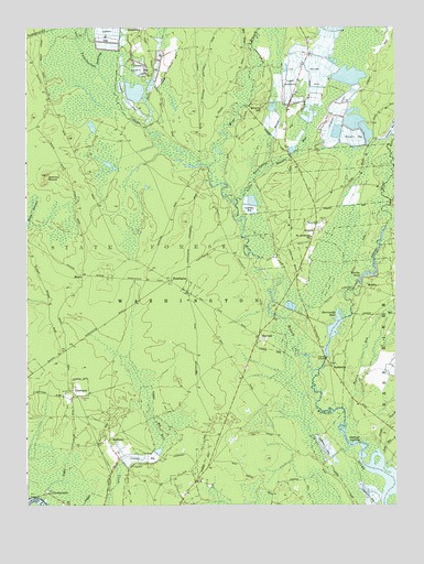 Jenkins, NJ USGS Topographic Map