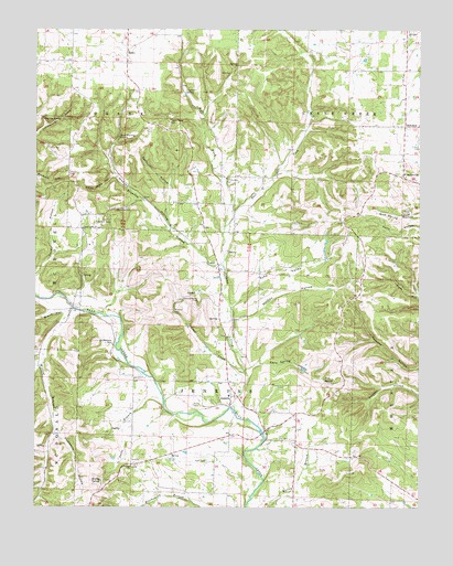Jenkins, MO USGS Topographic Map
