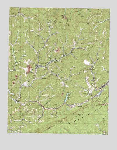 Jenkins West, KY USGS Topographic Map