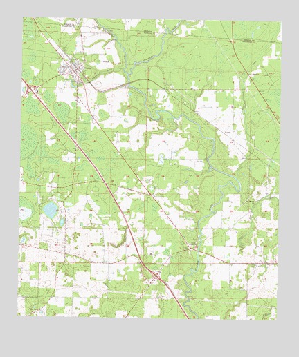 Jennings, FL USGS Topographic Map
