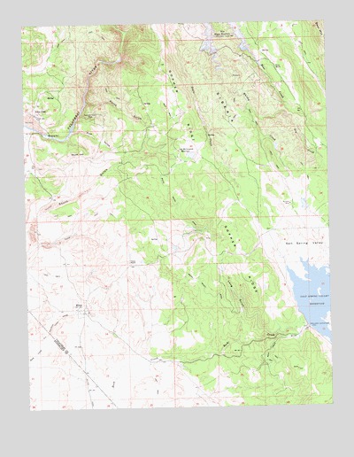 Jenny Lind, CA USGS Topographic Map