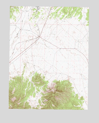 Jericho, UT USGS Topographic Map