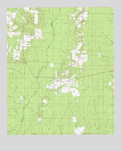 Jersey, AR USGS Topographic Map