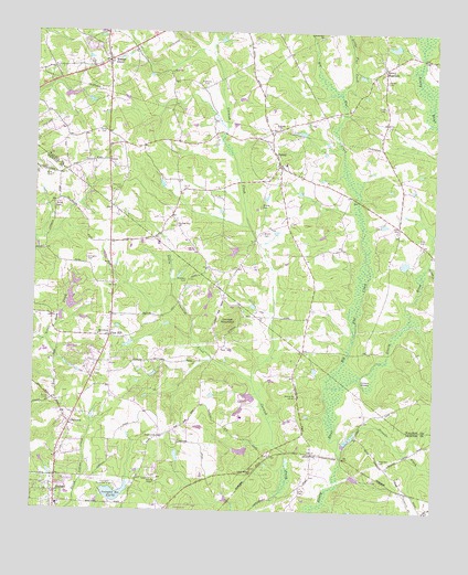 Jersey, GA USGS Topographic Map