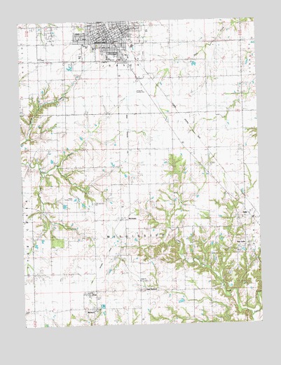 Jerseyville South, IL USGS Topographic Map