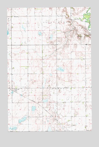 Jessie, ND USGS Topographic Map