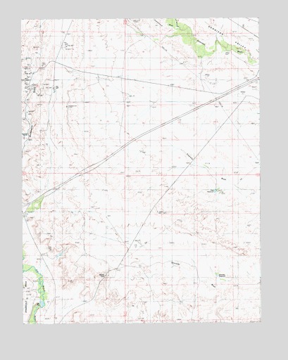 Jessies Twist, UT USGS Topographic Map
