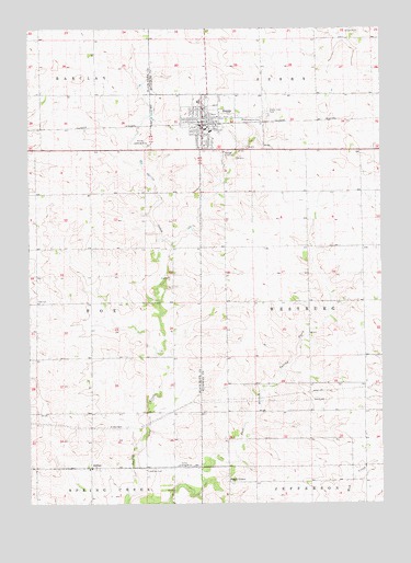 Jesup, IA USGS Topographic Map