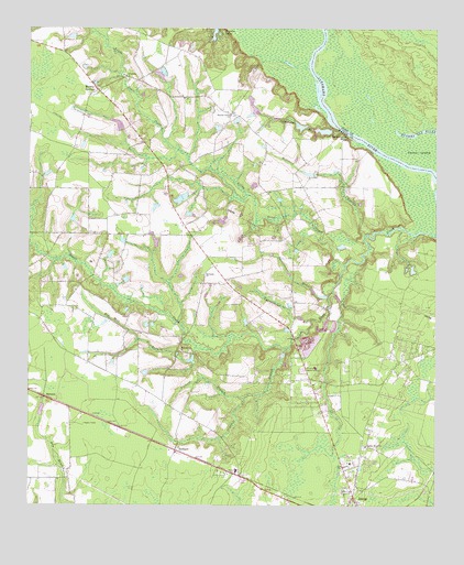 Jesup NW, GA USGS Topographic Map