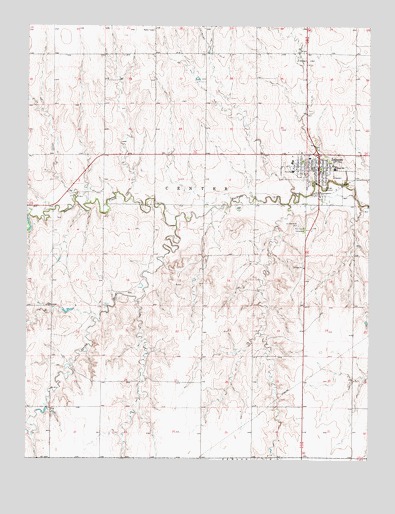 Jetmore, KS USGS Topographic Map