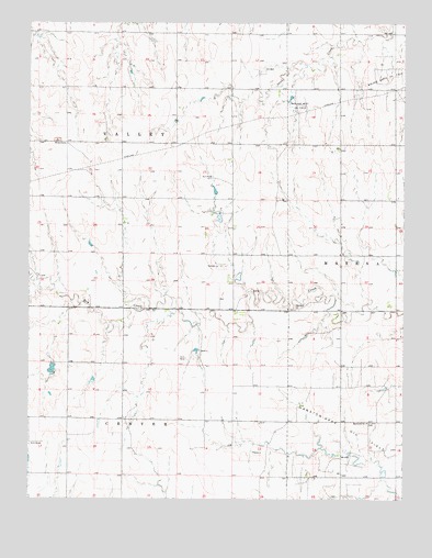 Jetmore NE, KS USGS Topographic Map