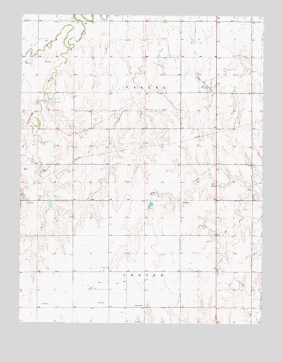 Jetmore NW, KS USGS Topographic Map