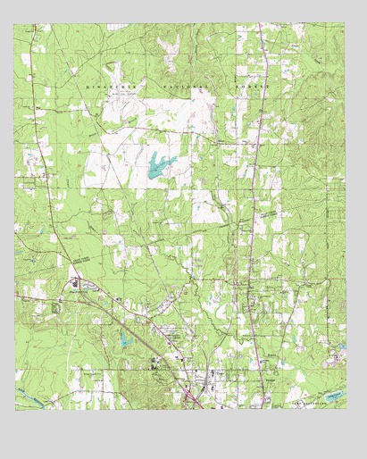 Ball, LA USGS Topographic Map