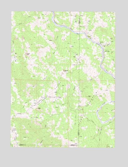 Jewett Rock, CA USGS Topographic Map