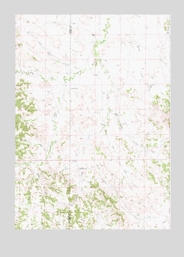 Jim Creek, WY USGS Topographic Map