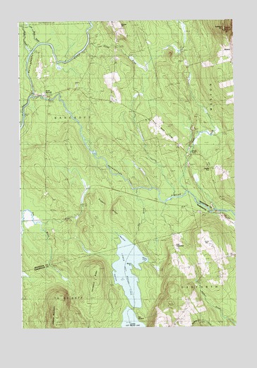 Jimmey Mountain, ME USGS Topographic Map